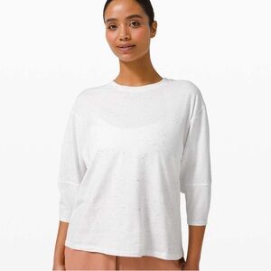 Lululemon LA 3/4 Sleeve Crewneck Shirt
